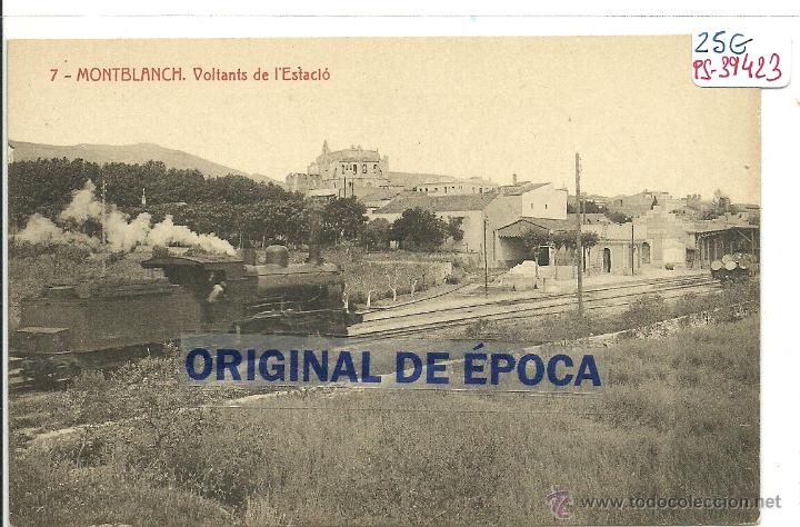 Postkarten: (PS-39423)POSTAL DE MONTBLANCH-VOLTANS DE L&acute;ESTACIO