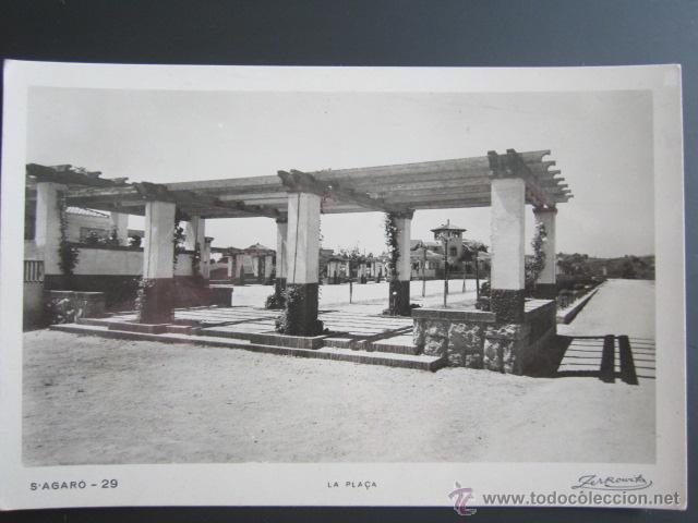 Postales: Postal Gerona. S &acute;Agar&oacute;. La pla&ccedil;a. Zerkowitz. - Foto 1