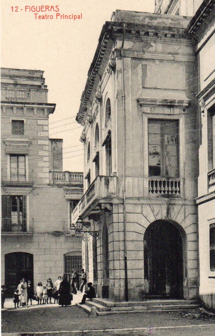 Postales: figueras. 12 teatro principal. thomas - Foto 1