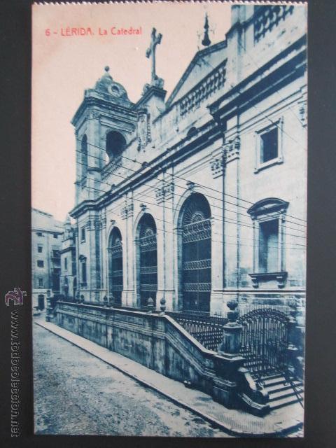 Postales: Postal Lleida. L&eacute;rida, La catedral. - Foto 1