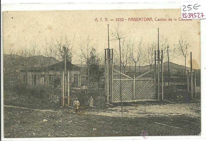 Postkarten: (PS-39527)POSTAL DE ARGENTONA-CASINO DE LA COLONIA