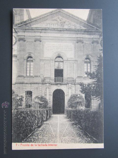 Postales: Postal Lleida. L&eacute;rida. Frontis de la fachada interior. - Foto 1