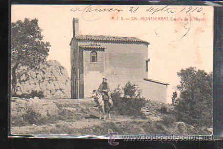 Postkarten: TARJETA POSTAL DE MONTSERRAT - CAPILLA DE SAN MIGUEL. A.T.V 325