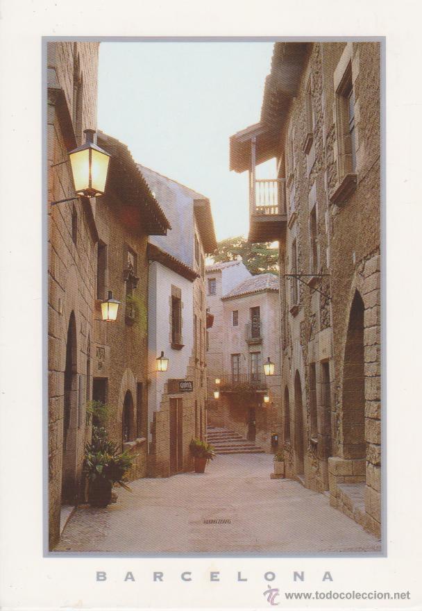 Postales: (3055) BARCELONA. POBLE ESPANYOL - Foto 1