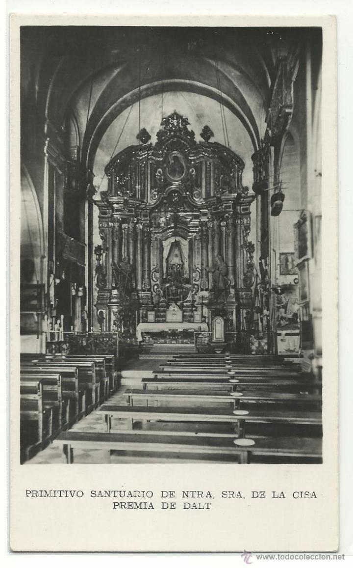Postales: PREMIA DE DALT / PRIMITIVO SANTUARIO DE NTRA. SRA. DE LA CISA / SIN FRANQUEAR