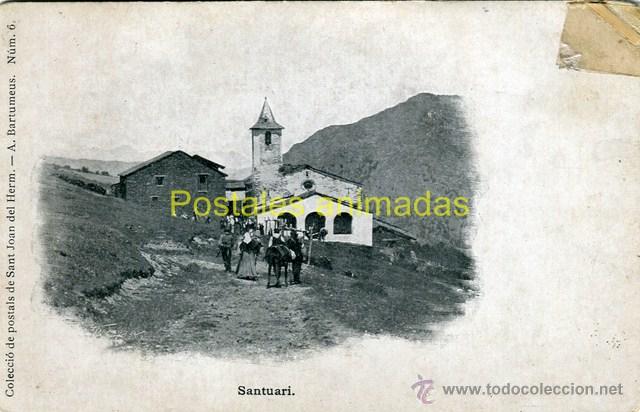 Postkarten: a03204 Sant Joan Del Herm - Santuari - Bartumeus N&ordm;6 reverso sin dividir