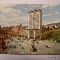 Postales: BARCELONA. PLAZA DE LA VICTORIA CON BANCO COMERCIAL. POSTAL CIRCULADA