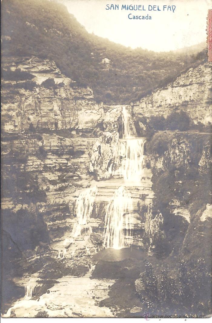 Postales: PS4223 SAN MIGUEL DEL FAY 'CASCADA'. POSTAL FOTOGR&Aacute;FICA. SIN REFERENCIAS. CIRCULADA EN 1912