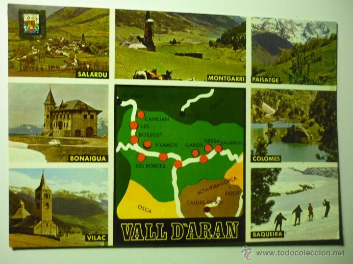 Postales: POSTAL LERIDA,- VALLE D ARAN-PIRINEO VARIAS VISTAS