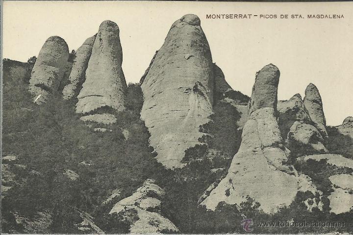 Postales: BARCELONA MONASTERIO DE MONTSERRAT - Foto 1