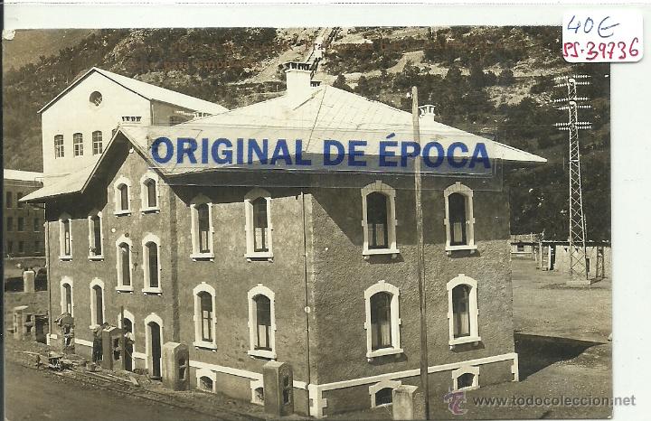 Postkarten: (PS-39736)POSTAL FOTOGRAFICA DE POBLA DE SEGUR-TRABAJOS EN CAPDELLA.CASA DE TRABAJADORES