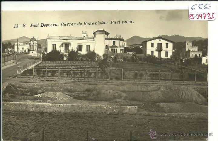 Postkarten: (PS-39735)POSTAL FOTOGRAFICA DE SAN JUST DESVERN-CARRER DE BONAVISTA.PART NOVA