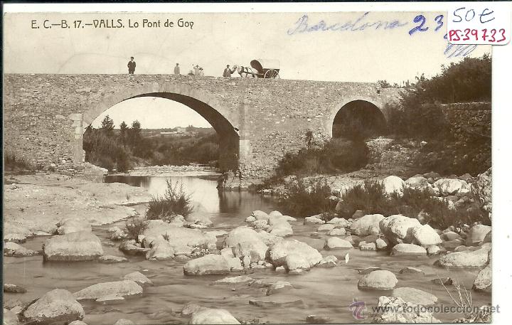 Postcards: (PS-39733)POSTAL FOTOGRAFICA DE VALLS-LO PONT DE GOY