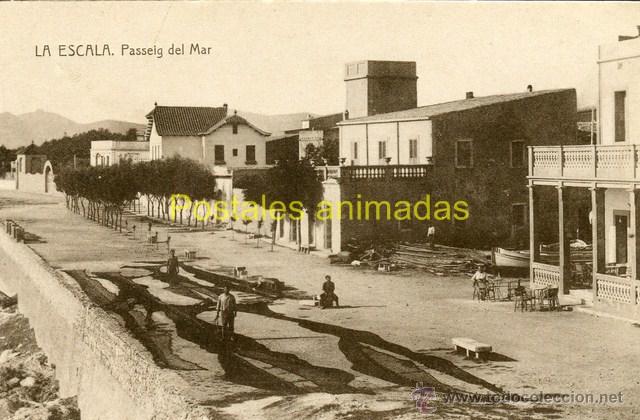 Postales: a01329 La Escala - Passeig Del Mar - Thomas - Foto 1