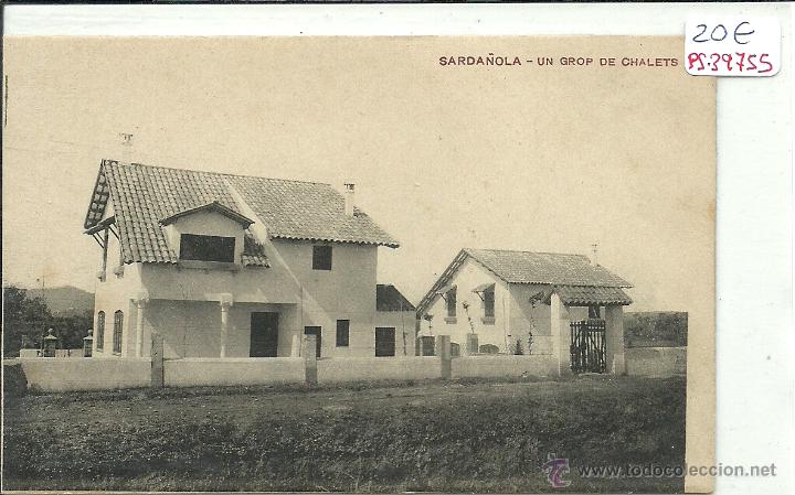 Postkarten: (PS-39755)POSTAL DE SARDA&Ntilde;OLA-UN GROP DE CHALETS