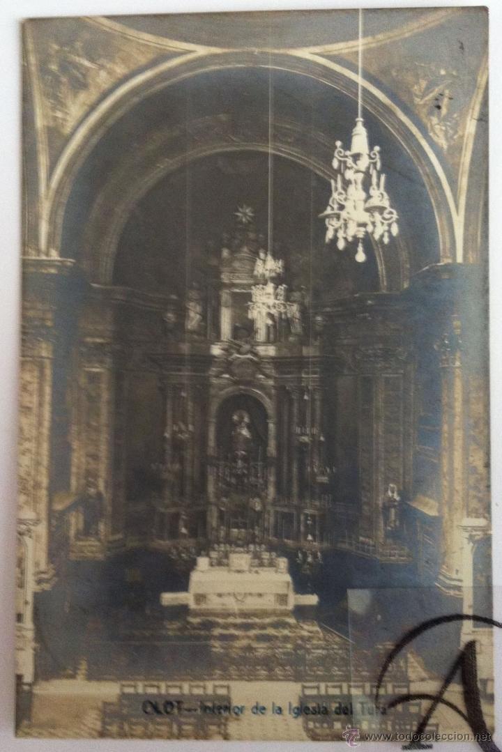Postales: Olot. InteriorInterior de la Iglesia de la tura - Foto 1