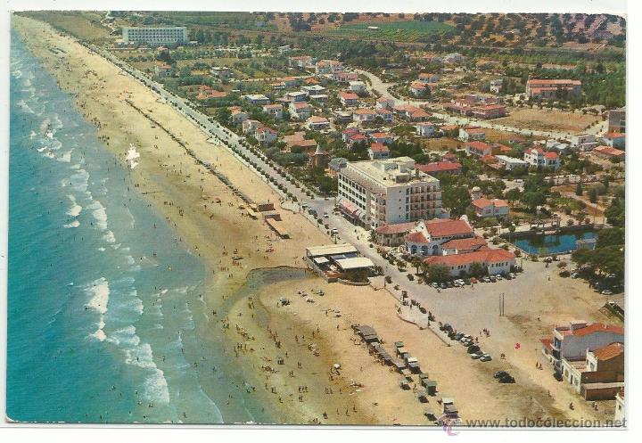 Postales: COMARRUGA N&ordm; 1174 PASEO MARITIMO HOTEL BRISAMAR 1960 / EDICION VALICAR / FRANQUEADA