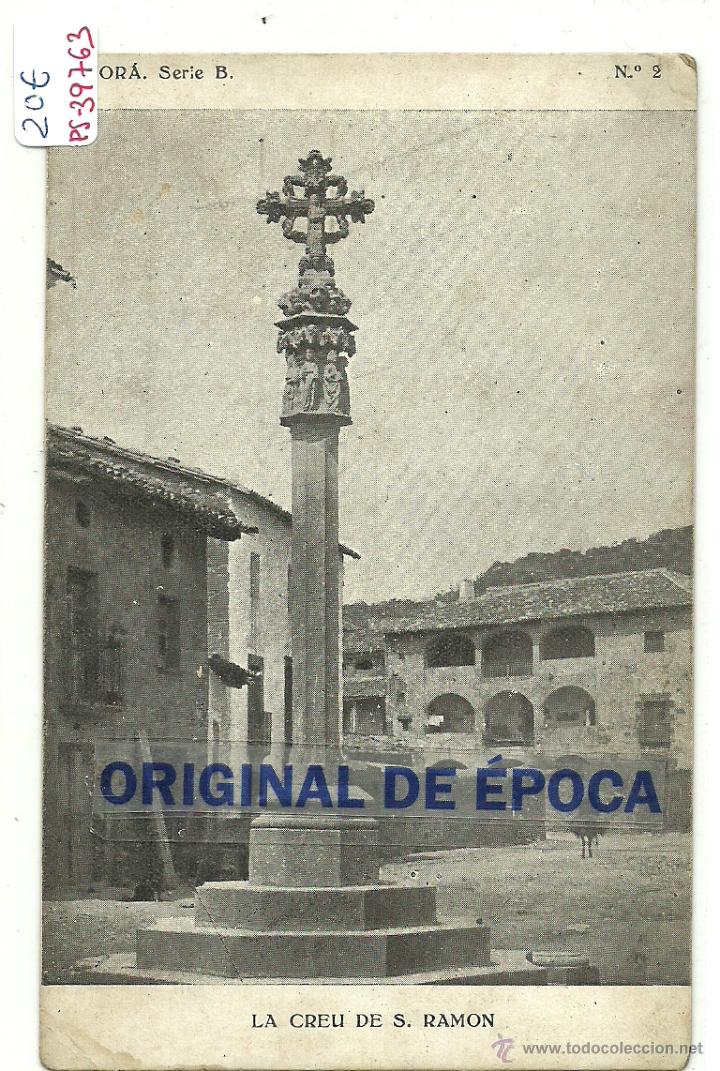 Postkarten: (PS-39763))POSTAL DE TORA(LLEIDA)-LA CREU DE S.RAMON