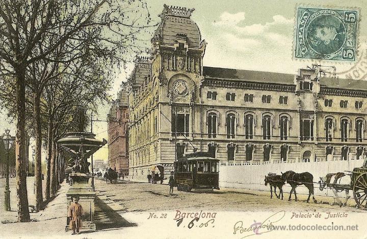 Postales: Barcelona - Palacio de Justicia. - Foto 1