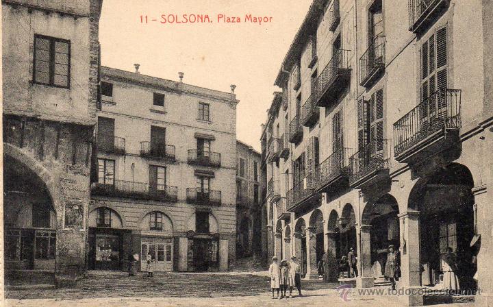 Postales: solsona. 11 plaza mayor. thomas - Foto 1