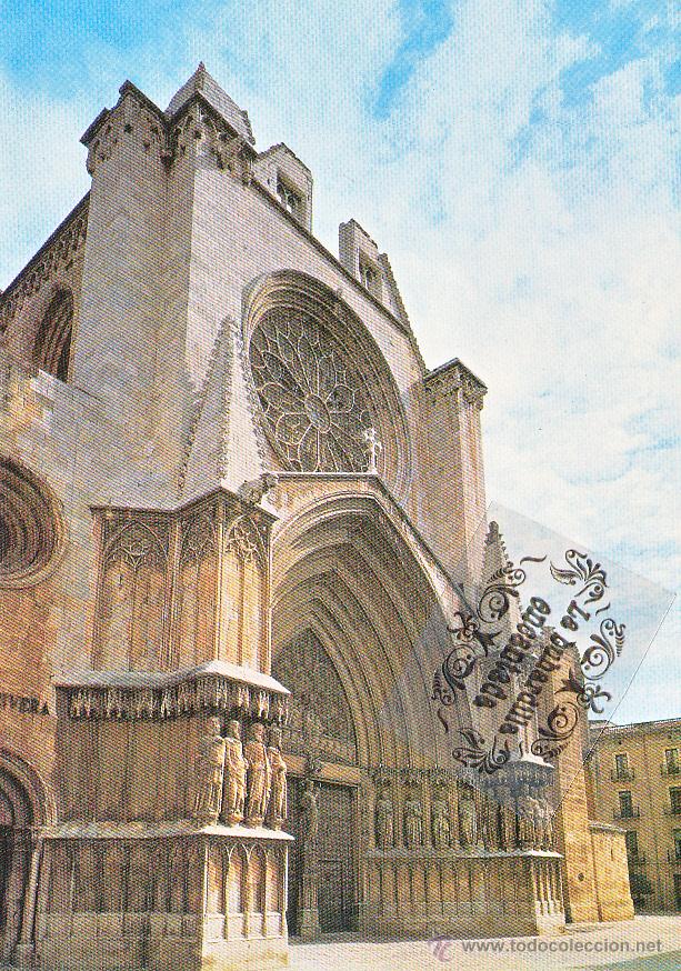 Postales: POSTAL - TARRAGONA - CATEDRAL - ESCRITA - Foto 1