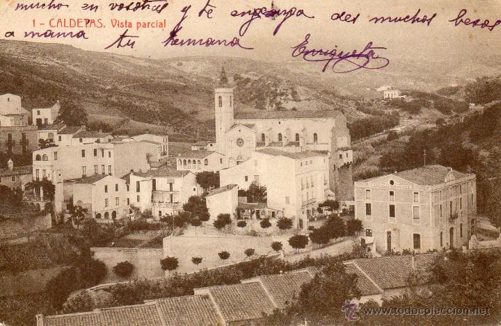 Postales: caldetas. 1 vista parcial. thomas - Foto 1
