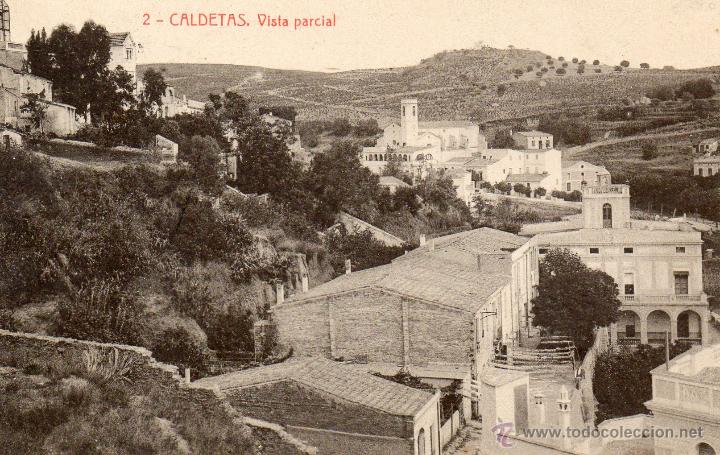 Postales: caldetas. 2 vista parcial. thomas - Foto 1