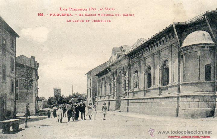 Postales: puigcerd&aacute;. 199 casino. labouche - Foto 1