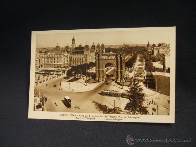 Postales: POSTAL - ARCO DE TRIUNFO - BARCELONA - - Foto 1