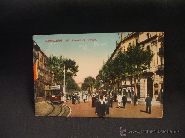 Postales: POSTAL - RAMBLA DEL CENTRO - BARCELONA - - Foto 1