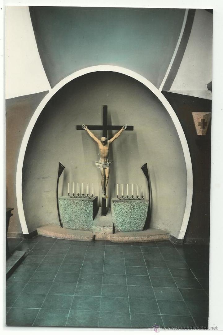 Postales: PONT DE SUERT .- IGLESIA NUEVA .- CAPILLA DEL CRISTO .- EDICIONES SICILIA N&ordm; 22