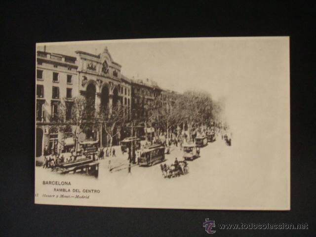 Postales: POSTAL - RAMBLA DEL CENTRO - BARCELONA - - Foto 1