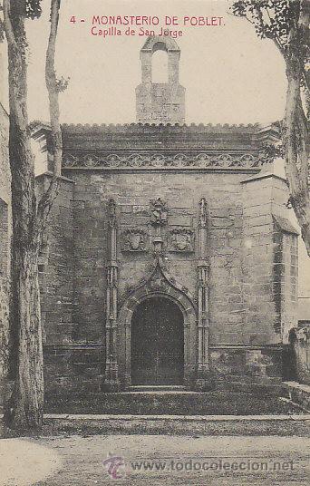 Postkarten: Monasterio de Poblet, capilla de San Jorge, editor: Thomas n&ordm; 7871