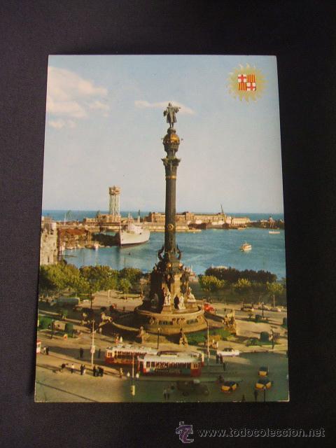 Postales: POSTAL - MONUMENTO A COLON - BARCELONA - - Foto 1