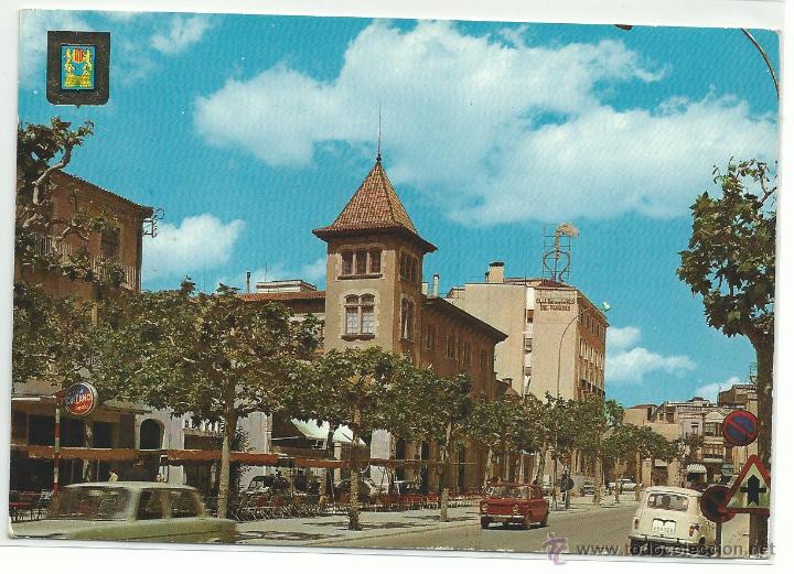 Postales: VILLAFRANCA DEL PANADES .- RAMBLA DE NUESTRA SE&Ntilde;ORA .- ESCUDO DE ORO N&ordm; 3595