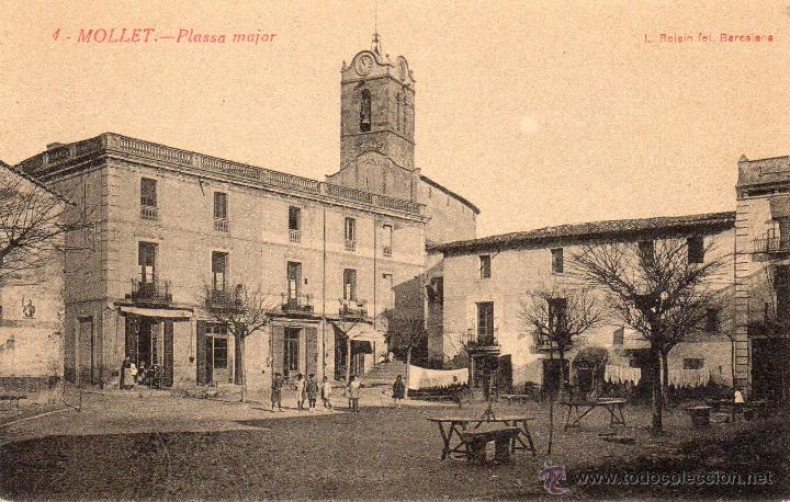 Postales: mollet. 4 plassa major. roisin - Foto 1