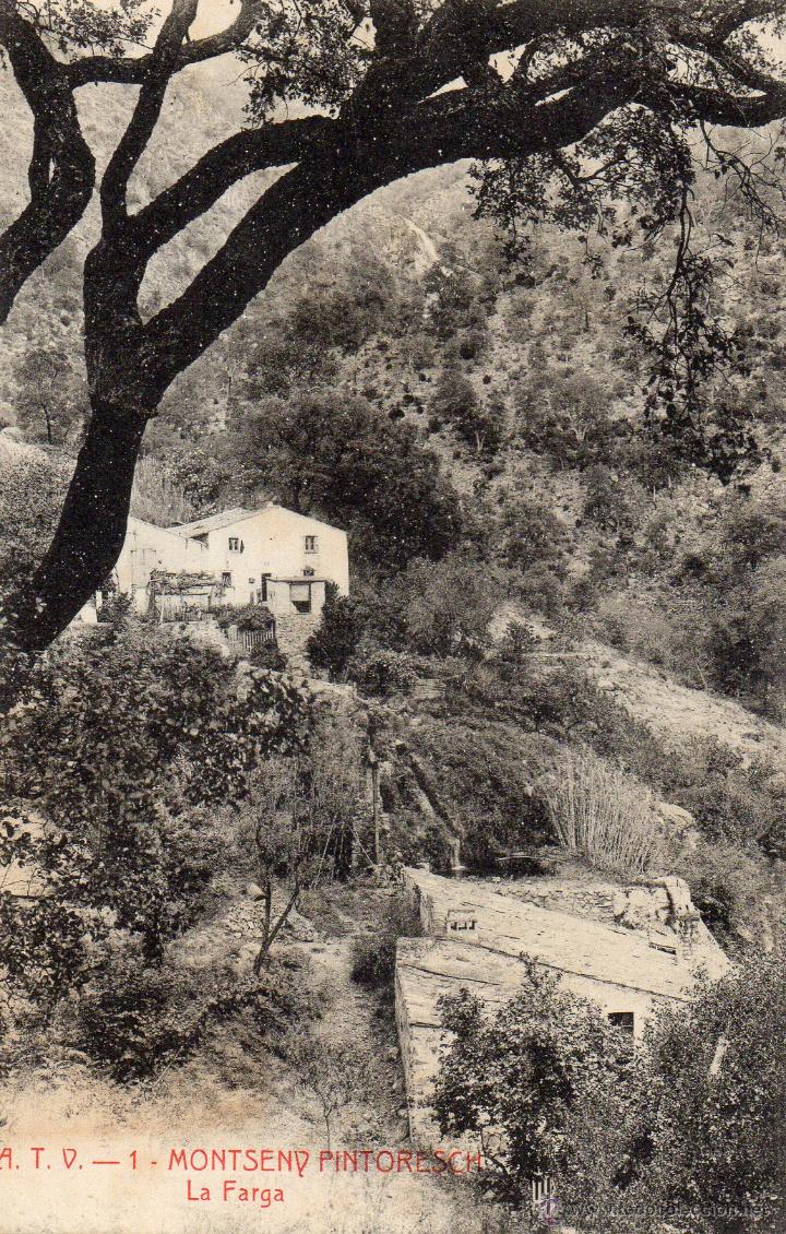 Postales: montseny. atv 1 la farga