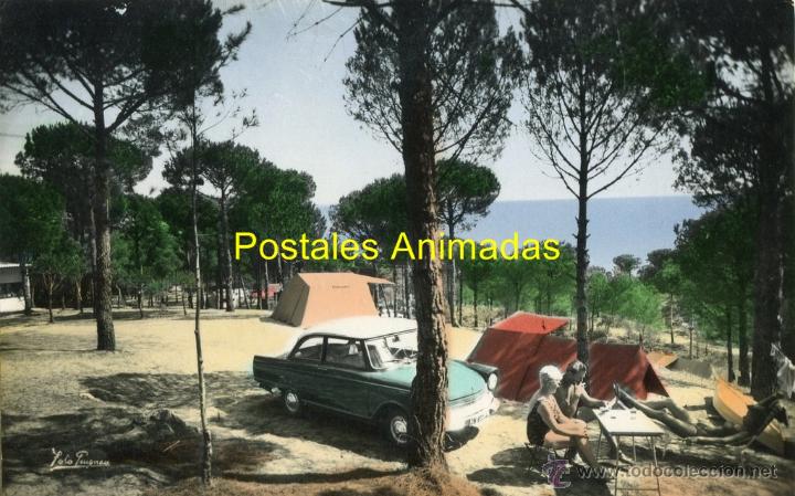 Postales: a01924 Pals - Camping Inter Pals DKW Junior - Foto 1