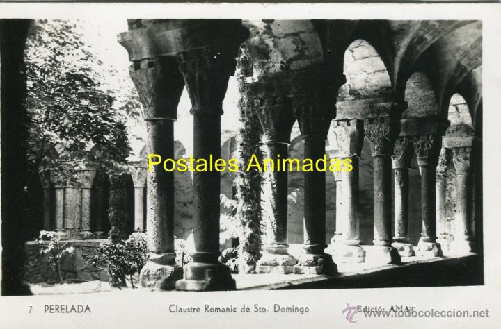 Postcards: a01931 Perelada - Claustre Romanic De Sto Domingo - Amat N&ordm;7