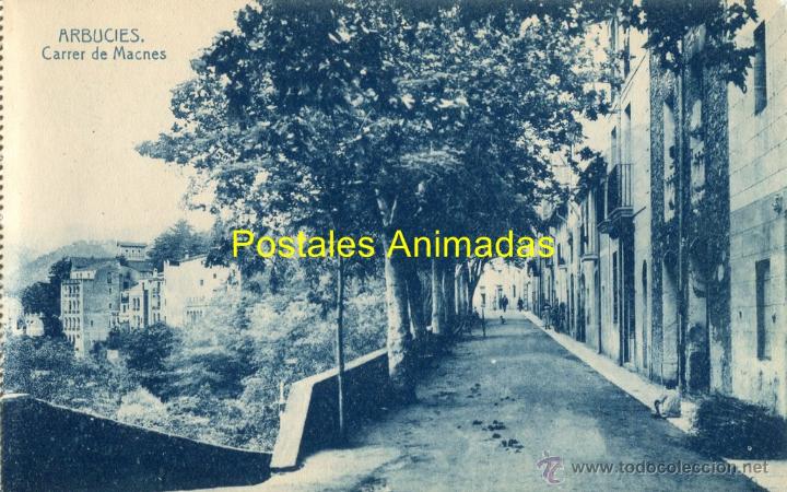 Postales: a00261 Arbucies - Carrer De Macnes - Thomas - Foto 1