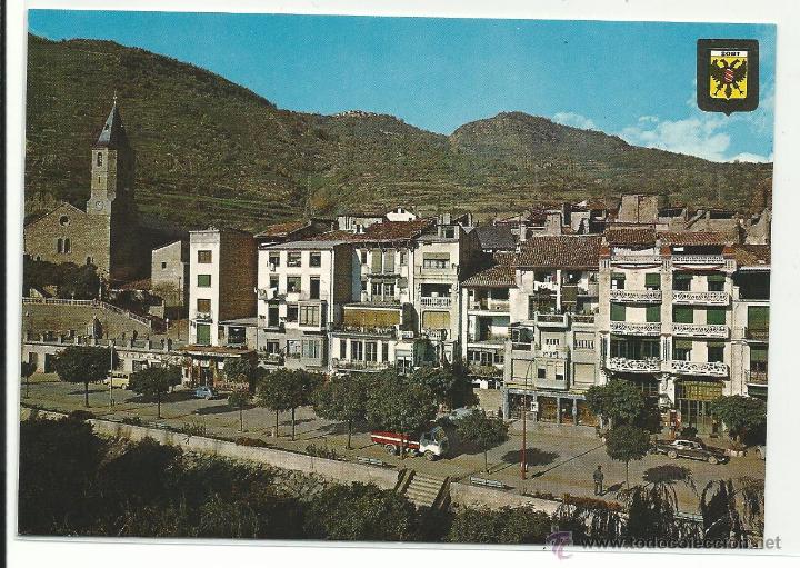 Postales: SORT .- AVINGUDA CONDES DE PALLARS .- COMERCIAL ESCUDO DE ORO N&ordm; 2713