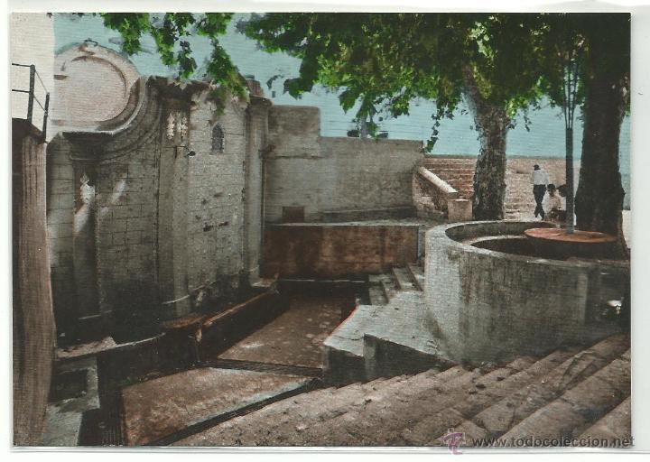 Postales: LLEIDA / ISONA N&ordm; 7 FUENTE PUBLICA / EDICIONES RAE / SIN FRANQUEAR