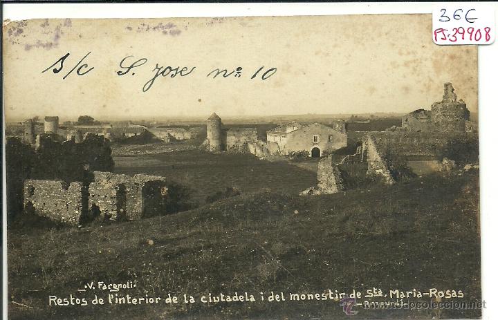Postkarten: (PS-39908)POSTAL FOTOGRAFICA DE ROSAS-MONESTIR DE STA.MARIA.V.FARGNOLI