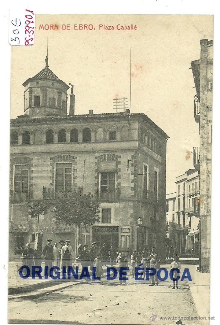 Postcards: (PS-39901)POSTAL DE MORA DE EBRO-PLAZA CABALLE