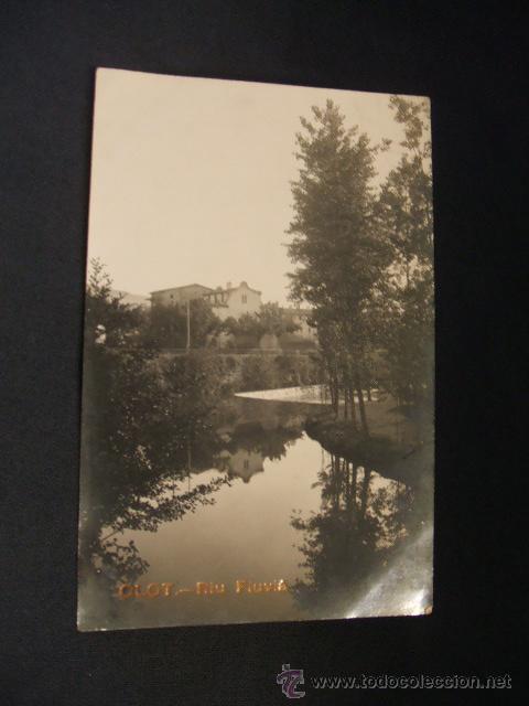 Postales: POSTAL - RIU FLUVIA - OLOT - - Foto 1