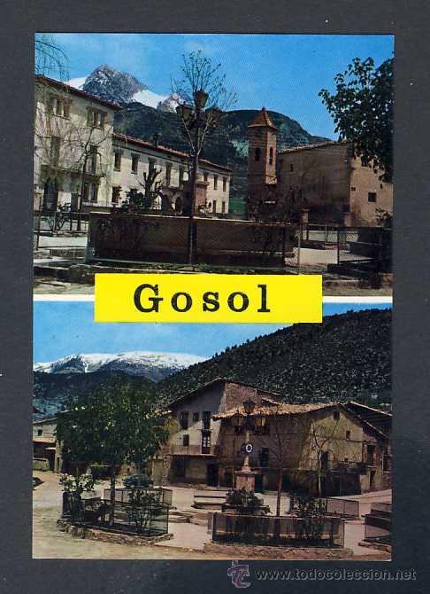 Postales: Postal de GOSOL: 2 vistes - Foto 1