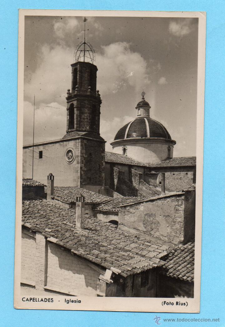 Postales: capellades. iglesia. rius - Foto 1