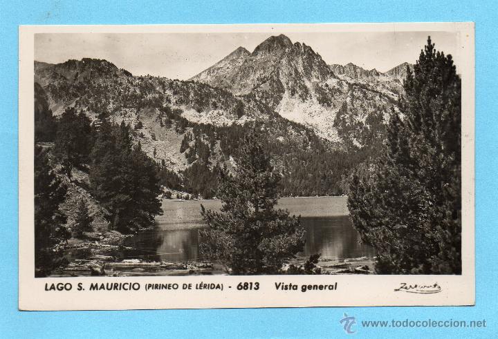 Postales: lago san mauricio. 6813 vista general. zerkowitz