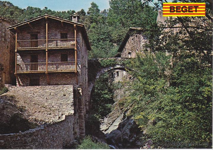 Postales: 1201/C Beget Girona (sin circular) - Foto 1