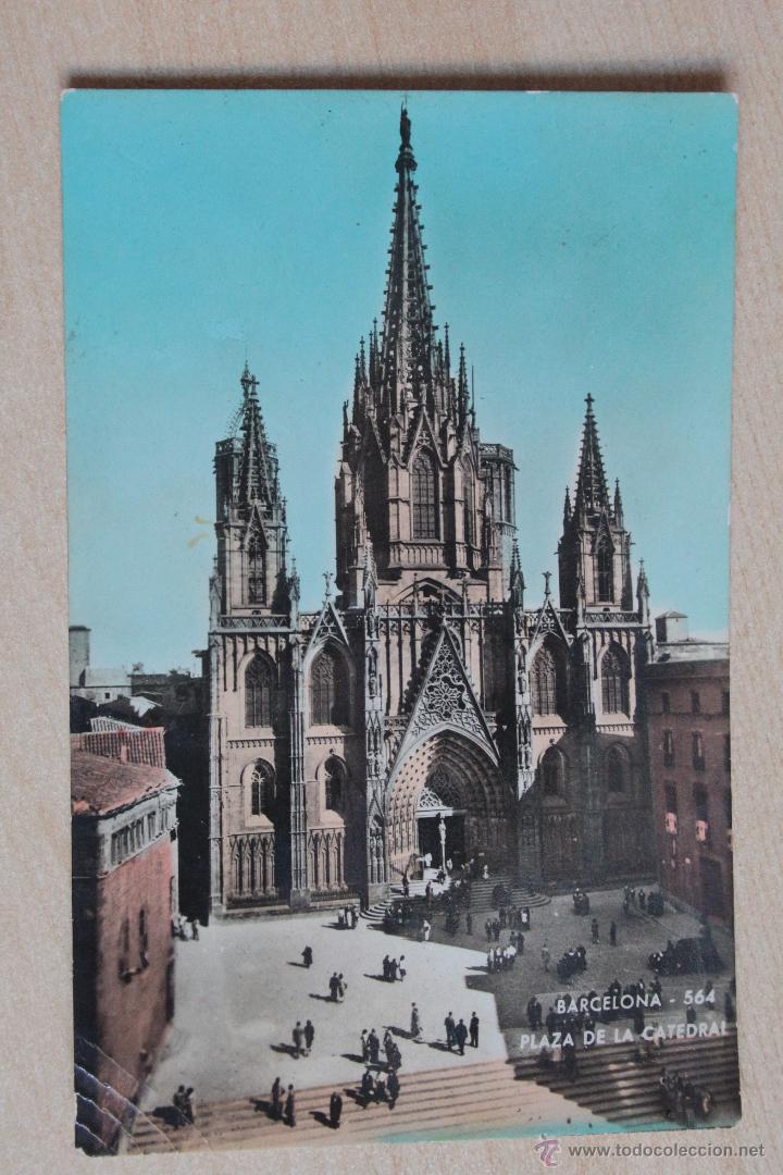 Postales: Postal antigua de Barcelona - Foto 1